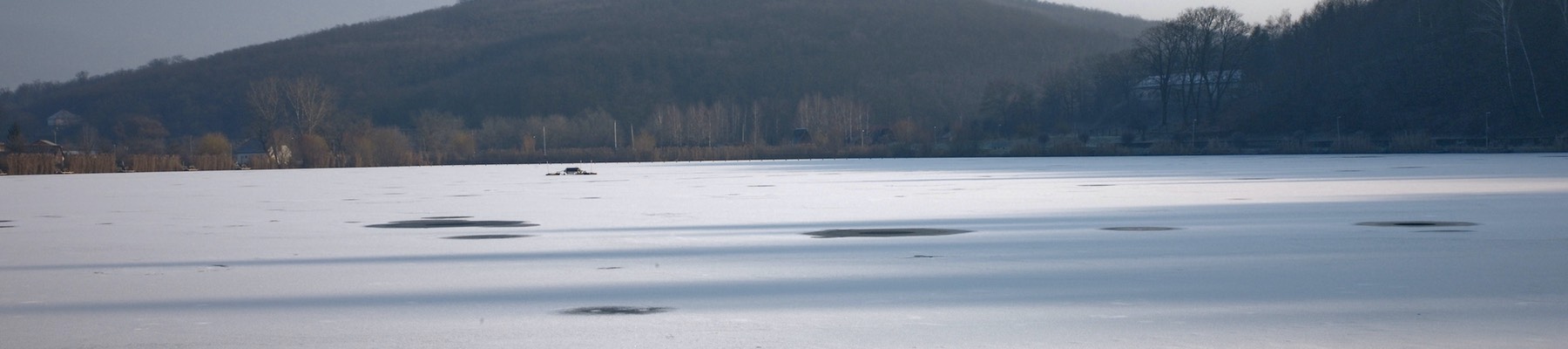 A bánki tó télen 1