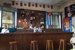 Compay Segundo (Buena Vista Social Club) bárjában 2